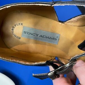 Stacy Adams Black Leather Dress Shoes